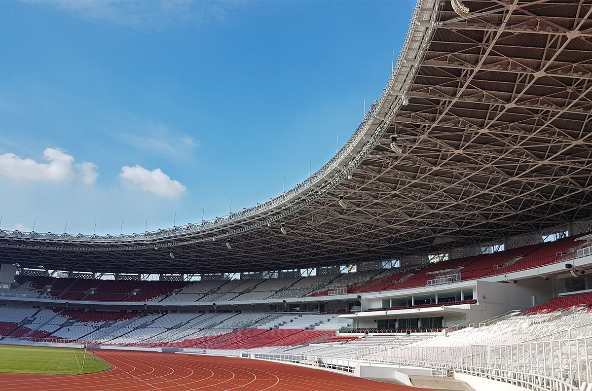 Gelora Bung Karno Stadium - inside