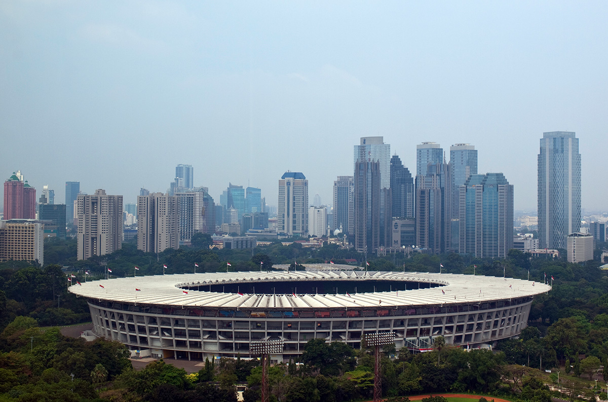 Gelora Bung Karno Stadium - outside