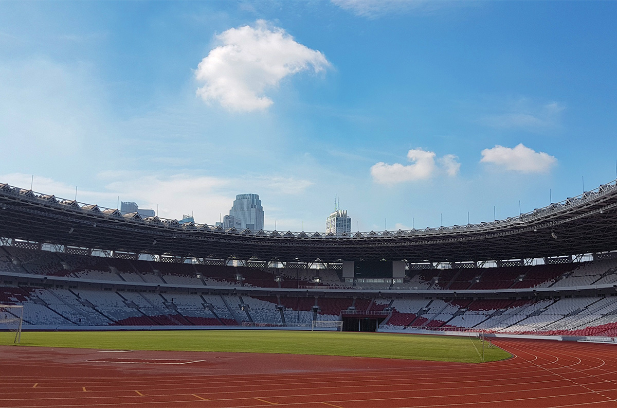 Gelora Bung Karno Stadium - inside