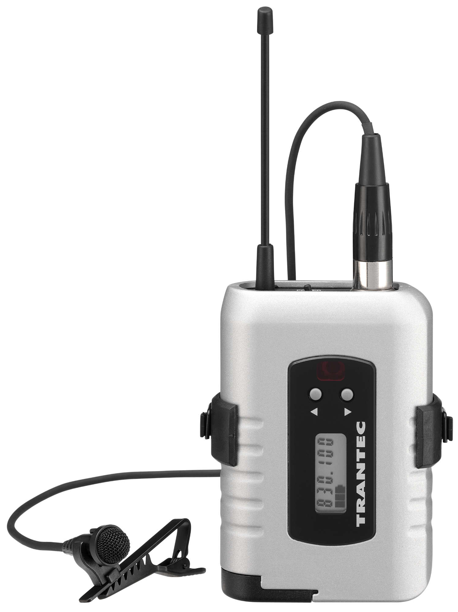 Beltpack Transmitter with Lavalier Microphone